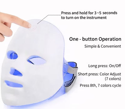 7-Color LED Face Mask